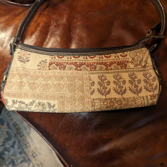 Vintage Relic by Fossil Handbag Leather Handles - Picture 6 of 6